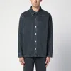 Ami Alexandre Mattiussi Black Jeans Shirt In Denim Woman In Black