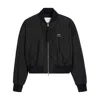 Ami Alexandre Mattiussi Bomber Jacket In Animal Print