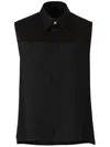 Ami Alexandre Mattiussi Ami Paris Black Sm Shirt With Golden Buttons