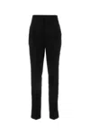 Ami Alexandre Mattiussi Ami Paris Midnight Blue Wool Pant In Black
