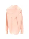 Ami Alexandre Mattiussi Ami Paris Blouse Bandana Manches Longues In Pink