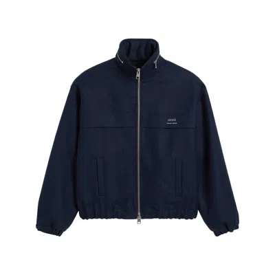 Ami Alexandre Mattiussi Ami Paris Blue Jackets - Lightweight Jackets Men