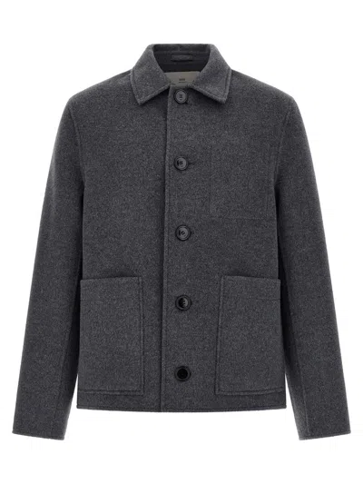 AMI ALEXANDRE MATTIUSSI AMI PARIS 'BOULE' OVERSHIRT