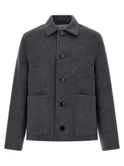 AMI ALEXANDRE MATTIUSSI AMI PARIS 'BOULE' OVERSHIRT