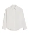 Ami Alexandre Mattiussi Ami Paris Short Sleeve Cotton Shirt In White