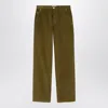 Ami Alexandre Mattiussi Ami Paris Bronze Corduroy Trousers Men In Multi