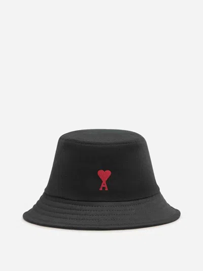 AMI ALEXANDRE MATTIUSSI AMI PARIS BUCKET HAT LOGO