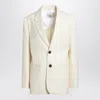 Ami Alexandre Mattiussi Ami Paris Butter-coloured Wool Jacket Women