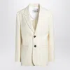Ami Alexandre Mattiussi Ami Paris Butter-coloured Wool Jacket Women