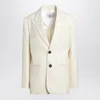 Ami Alexandre Mattiussi Ami Paris Butter-coloured Wool Jacket Women