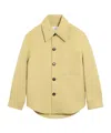 Ami Alexandre Mattiussi Ami Paris Buttoned Jacket In Green