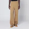 Ami Alexandre Mattiussi Camel Ami De Coeur Joggers In Sand