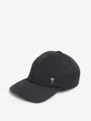 Ami Alexandre Mattiussi Black Nylon Ami De Coeur Stud Cap In Black