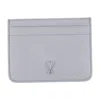 Ami Alexandre Mattiussi Ami Paris Card Case In Gray