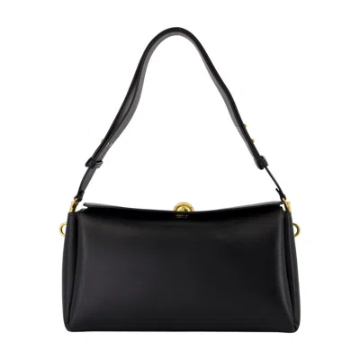 Ami Alexandre Mattiussi Ami Paris Carrousel Medium Crossbody In Black