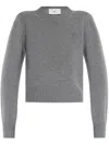 Ami Alexandre Mattiussi Ami Paris Sweater In Grey