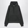 Ami Alexandre Mattiussi Ami Paris Charcoal Grey Ami De Coeur Sweatshirt Men In Gray