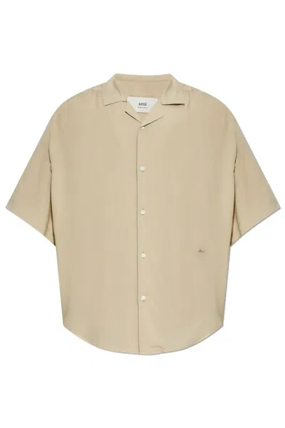 Ami Alexandre Mattiussi Ami Paris Chemise In Brown