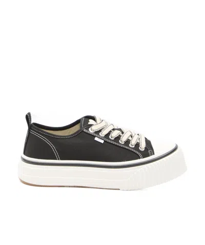 Ami Alexandre Mattiussi Ami Paris Chunky Sole Lace-up Sneakers In Black