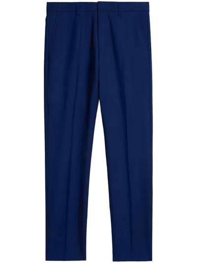Ami Alexandre Mattiussi Ami Paris Cigarette Fit Pants In Blue