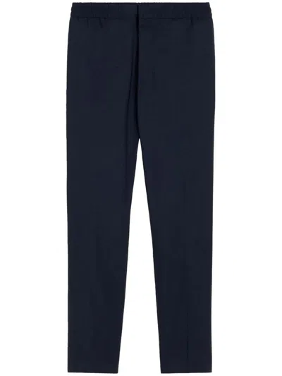 Ami Alexandre Mattiussi Ami Paris Classic Elasticated Waist Pant In Blue