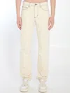 Ami Alexandre Mattiussi Classic Fit Jeans In Neutral