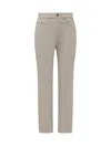 Ami Alexandre Mattiussi Ami Paris Jeans In Beige