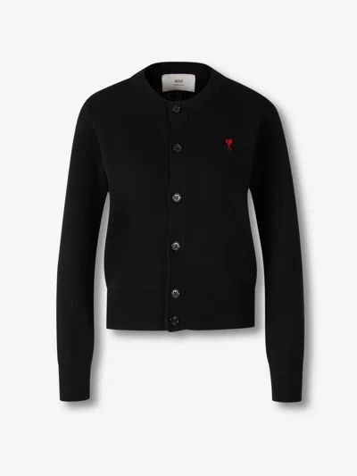 Ami Alexandre Mattiussi Ami Paris Classic Knit Sweater In Blue