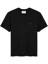 Ami Alexandre Mattiussi Ami Paris Ami De Coeur T-shirt In Organic Cotton