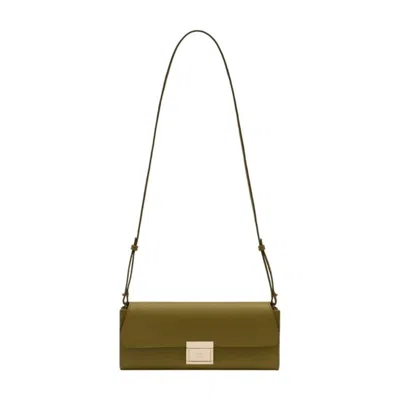 Ami Alexandre Mattiussi Ami Paris Clutch  Green