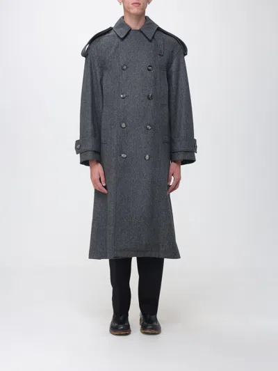 Ami Alexandre Mattiussi Ami Paris Coat Men Color Grey In Gray