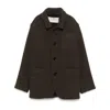 Ami Alexandre Mattiussi Ami Single-breasted Oversized Coat