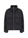 Ami Alexandre Mattiussi Paris De Coeur Zipped Down Jacket In Black