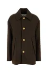 Ami Alexandre Mattiussi Ami Paris Brown Wool Jacket In Brown