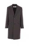 Ami Alexandre Mattiussi Ami Paris Coats In Gray