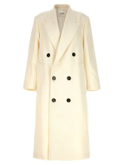 Ami Alexandre Mattiussi Ami Paris Coats In White