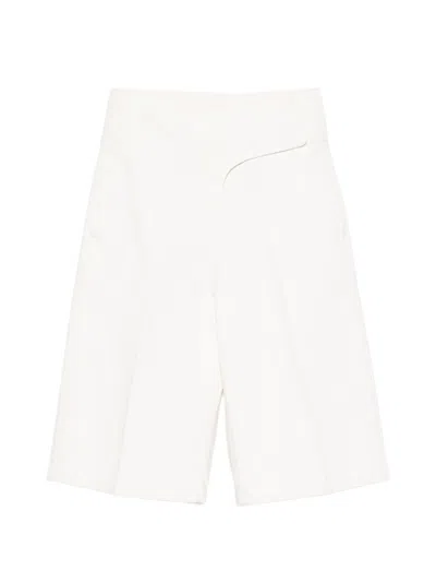 Ami Alexandre Mattiussi Ami Paris Cotton Bermuda Shorts In Brown