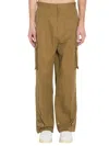 Ami Alexandre Mattiussi Ami Paris Trousers Cargo Clothing In Brown