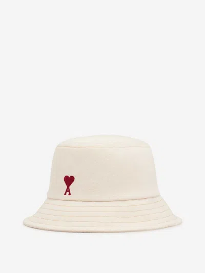 AMI ALEXANDRE MATTIUSSI AMI PARIS COTTON FISHERMAN HAT