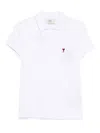 Ami Alexandre Mattiussi Ami Paris Cotton Polo In Multi