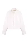 Ami Alexandre Mattiussi Ami Paris Cotton Shirt In Ivory