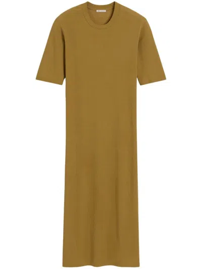 AMI ALEXANDRE MATTIUSSI AMI PARIS COTTON T-SHIRT DRESS