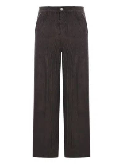 AMI ALEXANDRE MATTIUSSI AMI PARIS COTTON TROUSERS