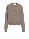 Shop Ami Alexandre Mattiussi Ami Paris Cozy 100% Wool Sweater
