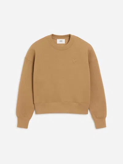 AMI ALEXANDRE MATTIUSSI AMI PARIS CREW NECK SWEATSHIRT