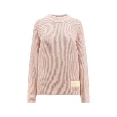 Ami Alexandre Mattiussi Ami Paris Man Sweater Man Pink Knitwear
