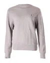 Ami Alexandre Mattiussi Ami Paris Crewneck Sweatshirt In Gray Cotton In Grey