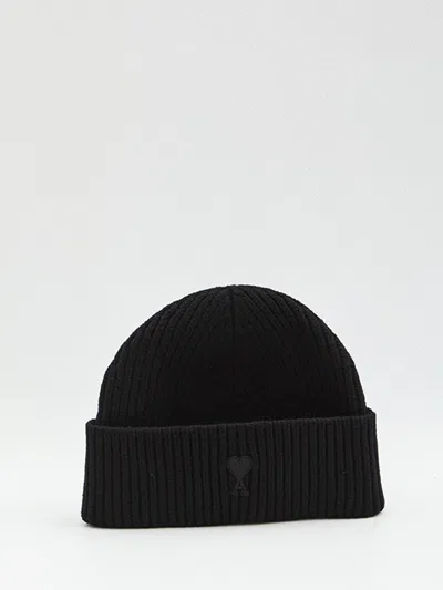 AMI ALEXANDRE MATTIUSSI AMI PARIS DE COEUR BEANIE