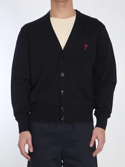 AMI ALEXANDRE MATTIUSSI AMI PARIS DE COEUR CARDIGAN