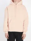 Ami Alexandre Mattiussi Ami Paris De Coeur Hoodie In Pink